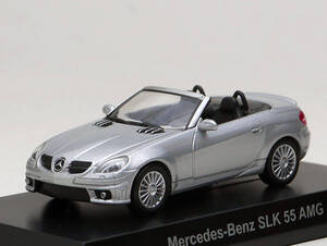 1/64 京商 メルセデスベンツ SLK55 [R171] 銀 CVS#50 AMG