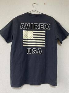 AVIREX 半袖クルーネックTシャツ星条旗　M メンズ