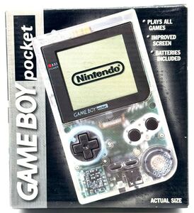 【新品未開封】任天堂 Nintendo GAME BOY Pocket ゲームボーイポケット　クリア