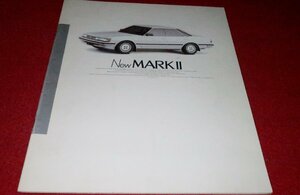 0704車D203/3E■車のカタログ■TOYOTA・NewMARKII/マークII【Grande Twincam24.他】グランデ/ツインカム/38P冊子タイプ(送料510円【ゆ80】