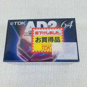 カセットテープ AD2 64 TDK 5点セット ※2400010350382