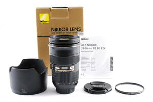 【美品】Nikon AF-S NIKKOR 24-70mm F/2.8 G ED ニコン ズーム レンズ #060