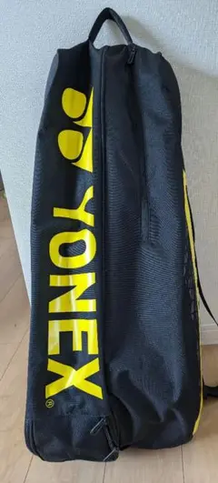 YONEX バドミントンバッグ 黒・黄色