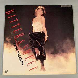 LD(レーザー)■中森明菜／BITTER & SWEET〜1985 サマー・ツアー■良好品！