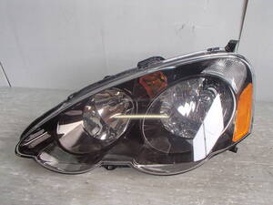 【良品】 DC5 前期 インテグラ IS TYPE R タイプR 純正 HID 左 ヘッド ライト ランプ 100-22392・33151-S6M-J01・打刻J0 【24-958】