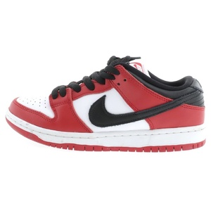 NIKE SB ナイキエスビー DUNK LOW PRO CHICAGO BQ6817-600 ダンク ローカットスニーカー シカゴ US6/24.0cm レッド/ホワイト