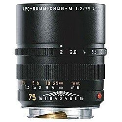 【中古】Leica 単焦点レンズ アポ・ズミクロンM 75mm F2.0 ASPH. 11637C