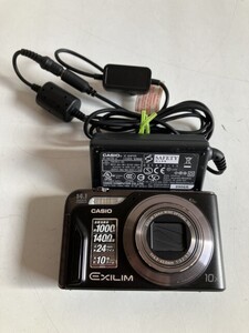 ⑤u775◆CASIO カシオ◆デジタルカメラ EXILIM EX-H15 エクシリム デジカメ 充電器 未検品 現状渡し