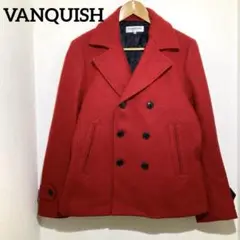 【早い者勝ち】VANQUISH ピーコート ヴァンキッシュ メンズ アウター 赤