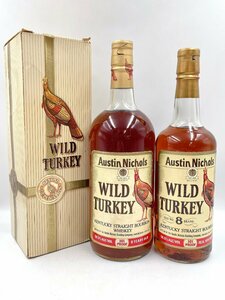 【未開栓】ワイルドターキー WILD TURKEY OLD No.8 50.5% 750ml/ 8年 50.5％ 1.14L□バーボン ウィスキー (HJ045)