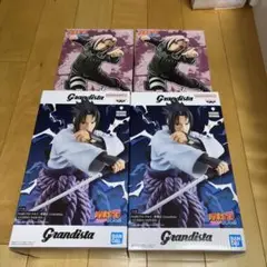 【新品未開封】Grandista うちはサスケ 2体 + 春野サクラ 2体