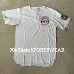 USA製 90s ヘンリーネックTシャツ Mサイズ シングルステッチ