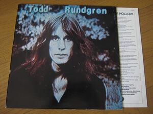 □ TODD RUNDGREN HERMIT OF MINK HOLLOW レアUK盤オリジナル初版