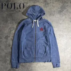 Polo Ralph Lauren vintage加工 パーカー ボロフーディ