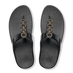 fitflop フィットフロップ　サンダル　ウェッジソール 未使用品-ブラック