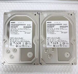 使用時間23717h HGST HUS724020ALA640 2TB 2個セット 3.5インチ HDD/ハードディスク【引取可/大阪発】No.2