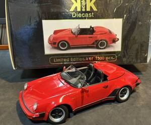 ★☆ポルシェ911スピードスター 1989 - KK-SCALE 1/18 1500台限定 新品☆★