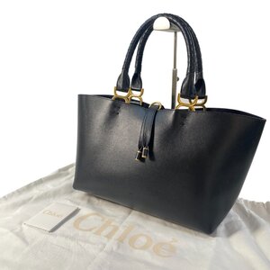 美品 現行モデル クロエ Chloe レディース マーシー スモール トートバッグ レザー【中古】