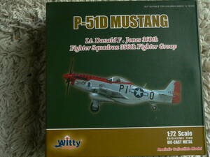 Witty Wings　004-024　1/72　P-51Dムスタング　360thFS 356FG　ドナルド F ジョーンズ大尉搭乗機　