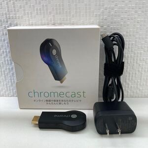 Google Chromecast クロームキャスト HDMI オンライン動画 音楽 TV YouTube H2G2-42 映像機器 純正 第一世代 ブラック 映像 ユーチューブ