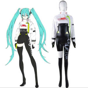 【beishui】初音ミク レーシングスーツ コスプレ衣装 XS-XXXL