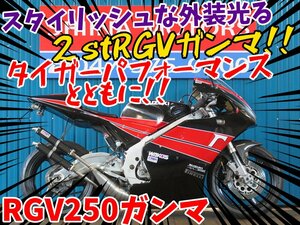 ■安心の工場ダイレクト販売！！■タイガーパフォーマンス/スズキ RGV250Γ ガンマ ウォルターウルフカラー VJ22A 81432 車体 ベース車