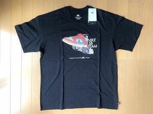 Lサイズ NIKE SB DUNK TEAM T-SHIRT ナイキ SB ダンク チーム S/S TEE FJ1138-010 5500 ブラック Tシャツ