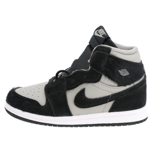 ナイキ TD Air Jordan 1 TDエアジョーダン1 レトロ ハイ OG ミディアムグレー ハイカットスニーカー キッズ FB1313-001 10C/16.0cm