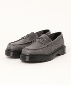 「Dr. Martens」 ローファー UK6 ダークグレー メンズ