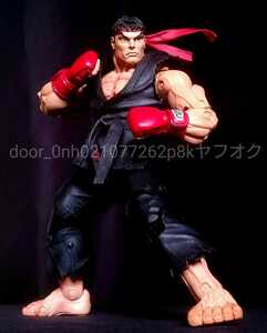 CAPCOM STREET FIGHTER RYU BLACK COLOR ACTION FIGURE ストリートファイター リュウ アクションフィギュア