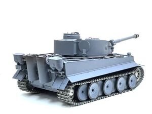 【塗装済み完成品戦車ラジコン】Heng Long 2.4GHz Ver.7.0 1/16 タイガーI型 3818-1 Upgrade ☆メタルキャタピラバージョン