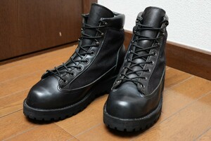 良品　DANNER　ダナーライト　US7　ブラック　黒タグ　　ゴアテックス　ブーツ　31400x