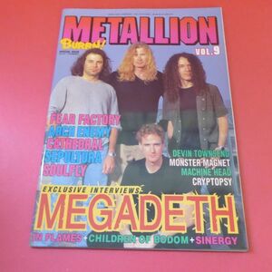 Ｃ3-230214☆BURRN! 1999年10月号臨時増刊　METALLION(メタリオン) vol.9