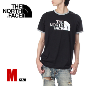 【新品】ノースフェイス Tシャツ 黒 M メンズ レディース THE NORTHFACE ザノースフェイス 大きいサイズ 吸汗 速乾 ブランド NT32373