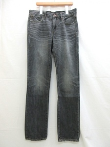 POLO RALPH LAUREN ポロ ラルフローレン グレーデニム 26 160/66A ASTOR SLIM BOYFRIEND 211611285001 綿82% レーヨン18% Made in China