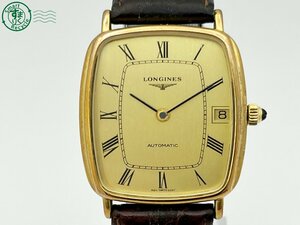 2409600426　△ 1円～！ LONGINES ロンジン cal.L994.1 デイト 自動巻き ゴールド文字盤 メンズ腕時計 カレンダー不良 現状品