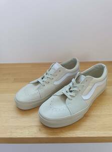 VANS sk8-low Contrast Bone White us9 27センチ ホワイト バンズ