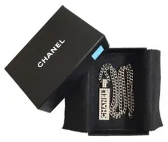 【美品】★シャネル CHANEL ロゴ チェーン ネックレス★