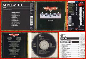 ♪名盤♪米国産HardRock≪国内盤帯付CD≫AEROSMITH(エアロスミス)/Rocks♪JOE PERRY♪