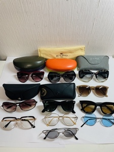 CAKE1 【1円スタート】　 サングラス 眼鏡　おまとめ 11点セット　ETRO　3セット　/　レイバン　RAY-BAN　2セット　/　他多数