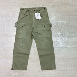 24ss 2024 新品 VISVIM ビズビム CONTRARY DEPT FERNGULLEY PANTS 0524905008001 サスペンダー ミリタリー パンツ LT.GREEN サイズ 2 702