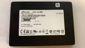 Micron 1100 MTFDDAK2T0TBN 2TB 2.5インチ SATA SSD （HDD固定ネジ 4本セット）NO.5