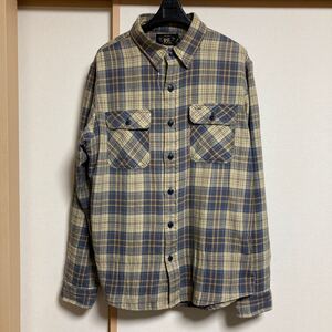 【未使用】RRL ダブルアールエル ネルシャツ チェック Mサイズ MNRRWOV16820230ラルフローレン