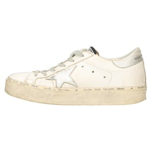 GOLDEN GOOSE DELUXE BRAND ゴールデングースデラックスブランド Hi Star ハイスター レザーローカットスニーカー ホワイト 37/23.0cm