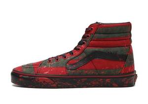 A Nightmare on Elm Street Vans SK8-HI 27cm