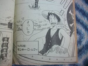 ワンピース ONE PIECE 連載前読切 ロマンスドーン ROMANCE DAWN 掲載 週刊少年ジャンプ特別編集 １９９６年 summer サマー 美品？ ルフィ