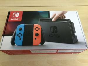 070(16-15) １円スタート Nintendo Switch ニンテンドースイッチ 本体 旧型 ネオンブルー レッド 動作確認/初期化済み