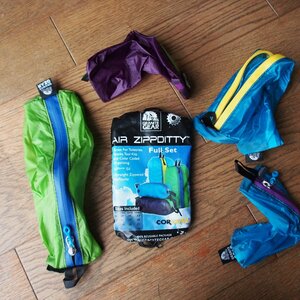  GRANITEGEAR グラナイトギア　AIR ZIPPDITTY エアジップディティー　フルセット　4pcs　**未使用**