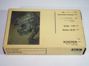 ☆A9425☆未組立★1/20 キュスター　マシーネンクリーガー モデルカステン　MA.k クレーテ SF3D KUSTER MASCHIN KRIEGER