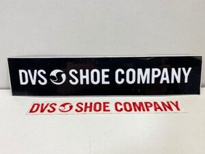 2枚セット 【 クリックポスト 】 DVS SHOE COMPANY ステッカー シール / skateboard ロゴ スケートボード スケボー / シューズ / 管理A4-1